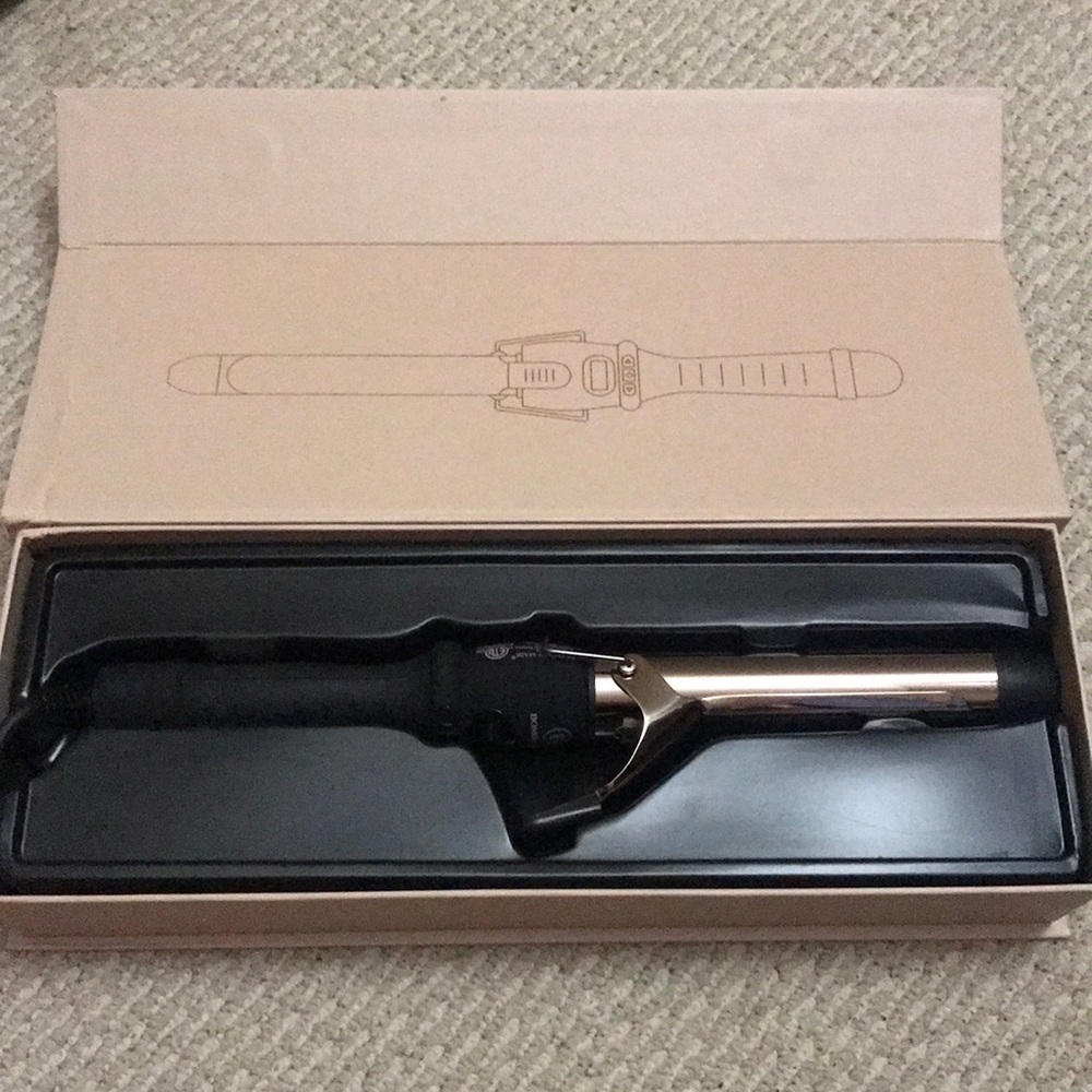 Bombay Hair Curling Iron - 32MM Rose Gold Clamp Iron